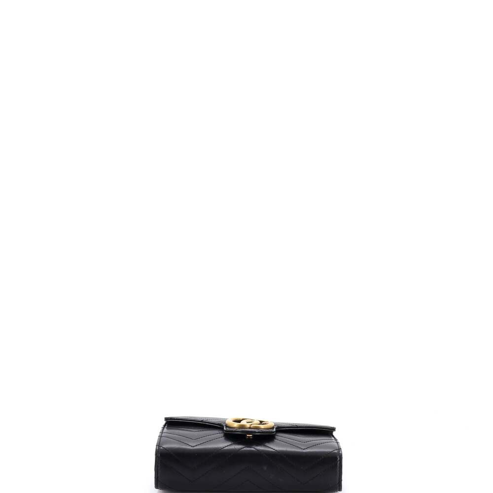 Gucci Gg Marmont Chain Wallet Matelasse #227052G10B - Picture 4 of 8
